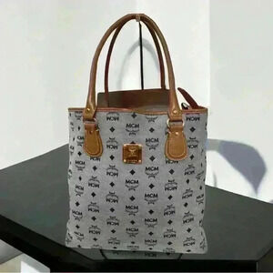 MCM Denim Tote w/COA